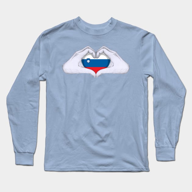 Slovenia Long Sleeve T-Shirt by redmay